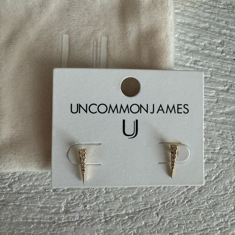 Uncommon James 12 South Gold Stud Earrings
